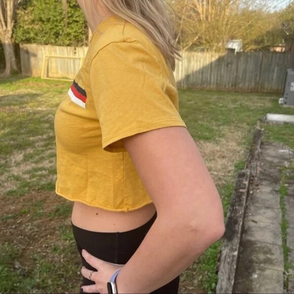 cropped baby girl t-shirt - Picture 2 of 15